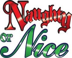 naughty on nice, banner