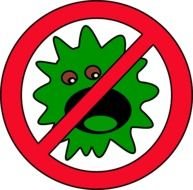 No Germ Zone Clip Art