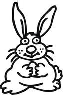 Easter Bunny Clip Art Cartoons N3
