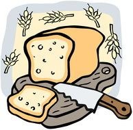 Bread Clip Art drawing