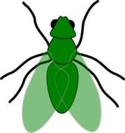 Cartoon Fly Clip Art N3