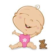 Animated Baby Girl