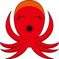 Octopus Clip Art N24