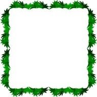 Grass Border Clip Art darwing