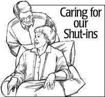 black and white picture of the elderly