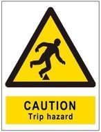 Trip Hazard Sign N3