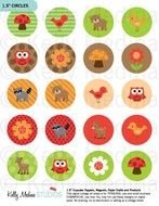Woodland Animals Clip Art