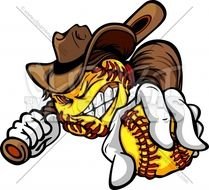 Fastpitch Softball Clip Art N5
