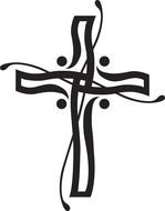 Funeral Bulletin Clip Art drawing