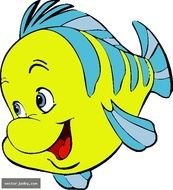 Flounder Little Mermaid N4
