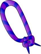 Scarf Clip Art drawing