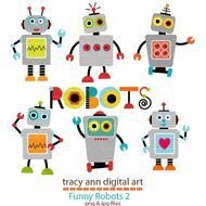 Robot Clip Art Free