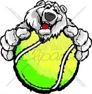 Tiger Mascot Clip Art N12