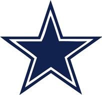 Dallas Cowboys Star Logo N8