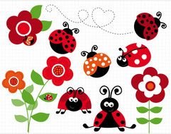 Lady Bug Clip Art N17