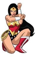 nice strong Wonder Woman drawing