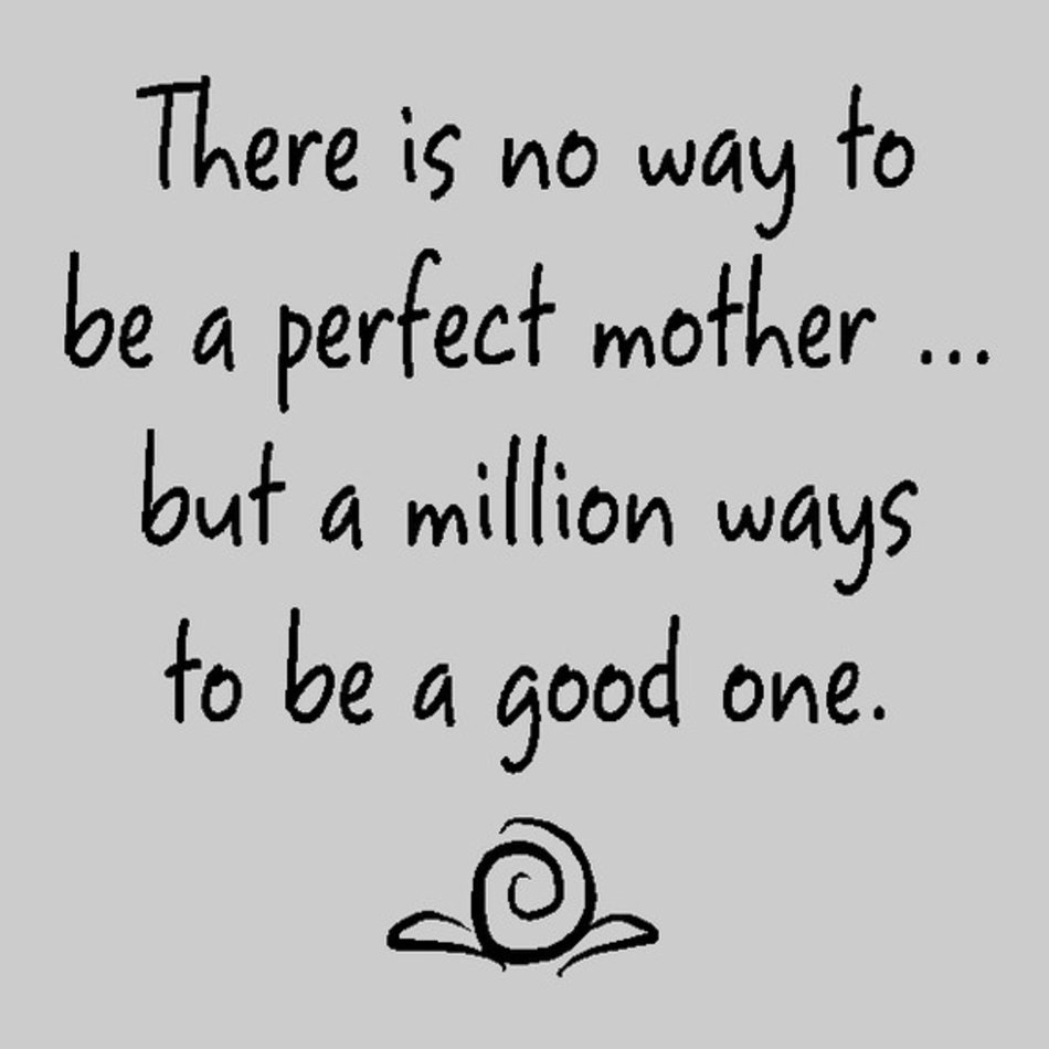 Being A Good Mom