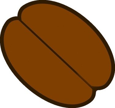 Coffee Bean Clip Art N18