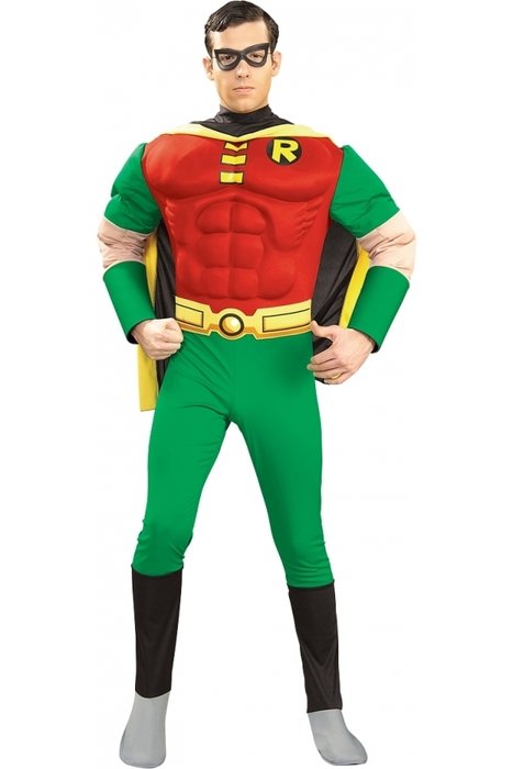 Colorful figure of Robin