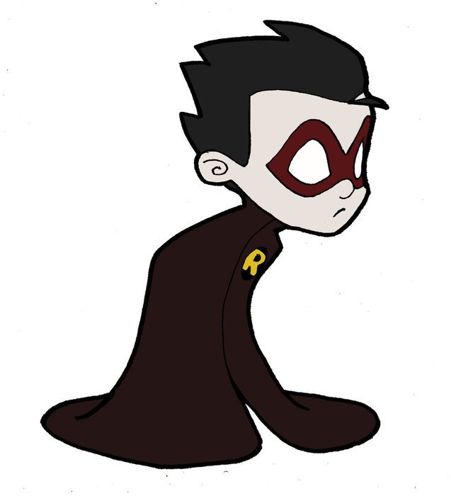 Colorful Cartoon Robin Clipart