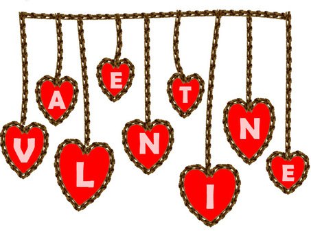 Valentine Heart String