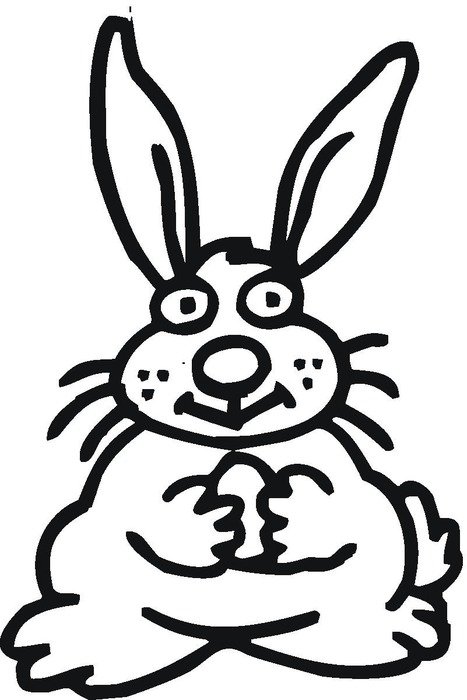 Easter Bunny Clip Art Cartoons N3