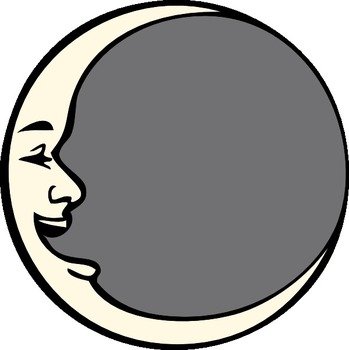 Moon Clip Art N26