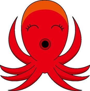 Octopus Clip Art N24