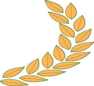 Greek Leaves Clip Art N2
