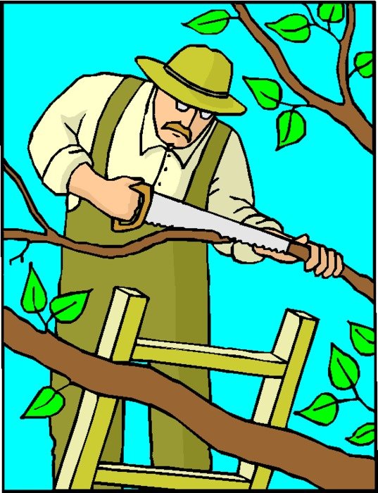 Tree Trimming Clip Art N6