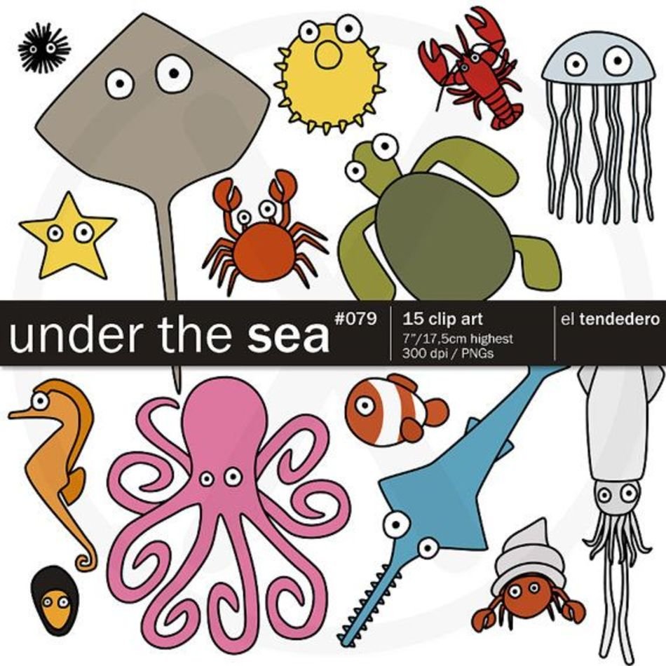 Under The Sea Clip Art N5