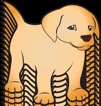 Labrador Puppy Clip Art N2
