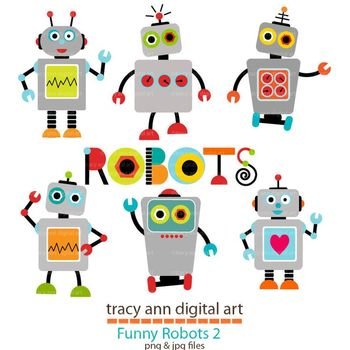 Robot Clip Art Free