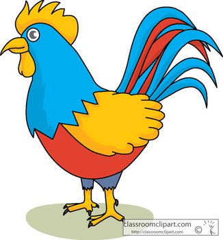 Chicken And Rooster Clip Art