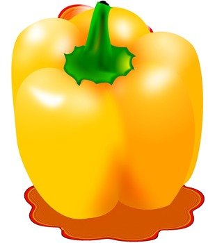 Paprika Pepper Vegetables Vitamins Healthy Orange