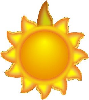 Sun Rays Clip Art N21