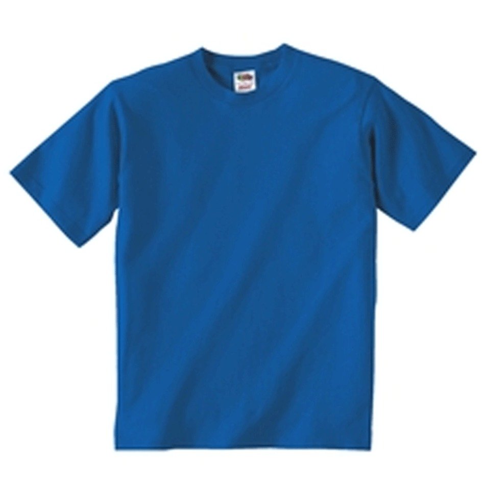 Blue Blank T Shirt