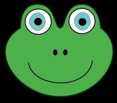 Frog Face Clip Art