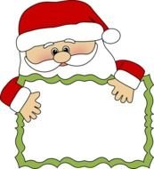 Christmas Santa Clip Art N12