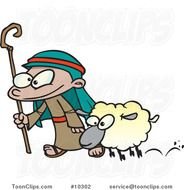 Shepherd Sheep Clip Art N3