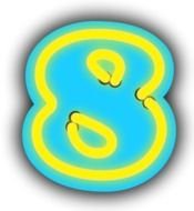 Numbers Clip Art N41
