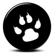 Dog Paw Print Outline N5