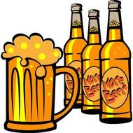 Beer Bottle Clip Art N15