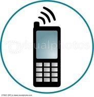 Cell Phone Clip Art N27