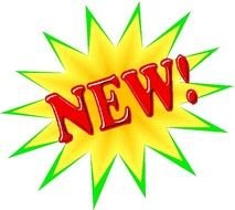 Look Whats New Clip Art