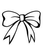Bow Coloring Pages N2
