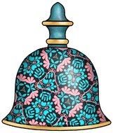 Beautiful Colorful Bell Clipart