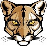 High School Cougar Mascot