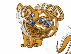 Cartoon Cat Face Clip Art N15