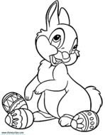Thumper Easter Coloring Pages